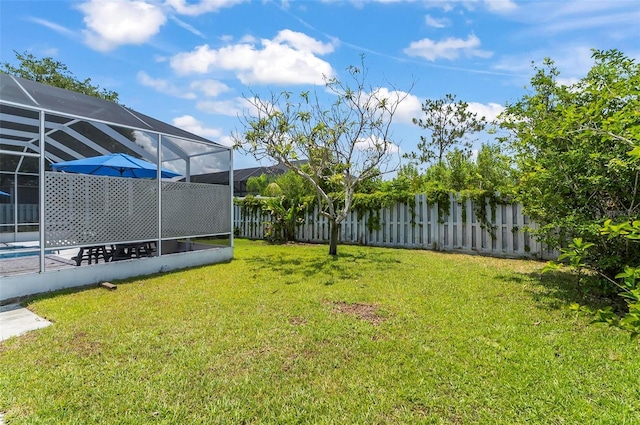 80 Flemingwood Ln, Palm Coast, FL 32137 - view of yard with glass enclosure