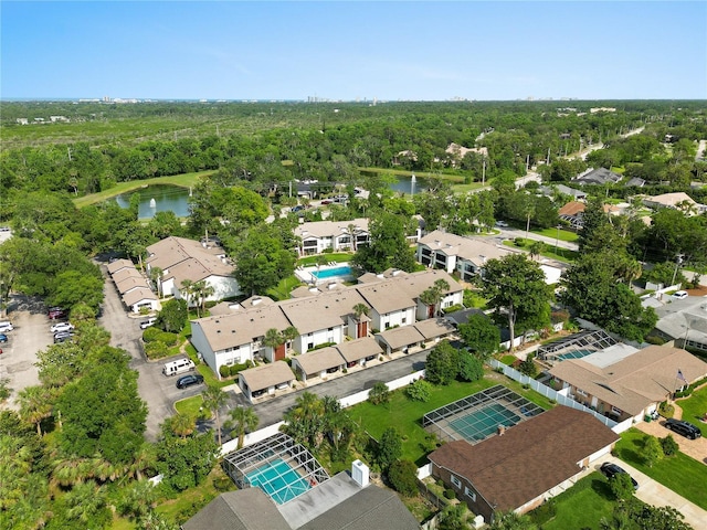 1 Tomoka Oaks Blvd Unit 135, Ormond Beach, FL 32174 - drone / aerial view of a nearby body of water and a forest