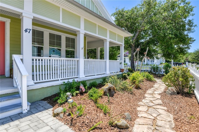 47 Hidden Treasure Dr, Palm Coast, FL 32137 - view of home's exterior featuring covered porch