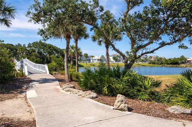 47 Hidden Treasure Dr, Palm Coast, FL 32137 - surrounding community featuring a water view and a residential view
