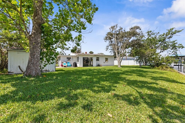 168 Palmetto Ave, Flagler Beach, FL 32136 - view of yard