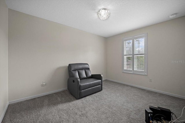 6 Ryding Ln, Palm Coast, FL 32164 - unfurnished room featuring carpet floors, baseboards, and a textured ceiling