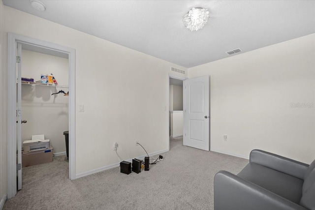 6 Ryding Ln, Palm Coast, FL 32164 - living area featuring carpet floors and baseboards