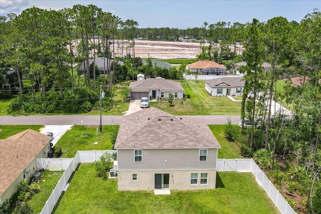 6 Ryding Ln, Palm Coast, FL 32164 - aerial view of property and surrounding area with a tree filled landscape
