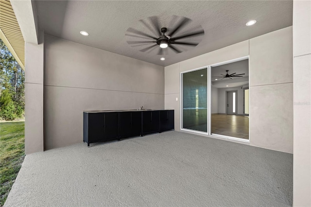 11 Ethan Allen Dr, Palm Coast, FL 32164 - view of patio / terrace featuring ceiling fan