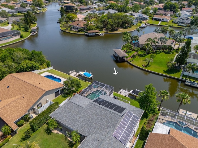 40 Cloverdale Ct N, Palm Coast, FL 32137 - aerial perspective of suburban area featuring a nearby body of water