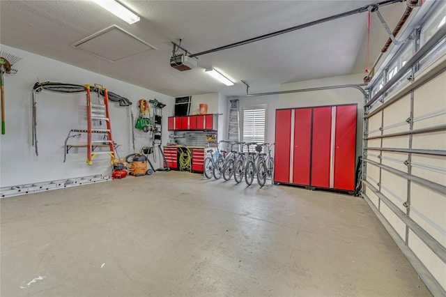 129 Front St, Palm Coast, FL 32137 - garage featuring a garage door opener
