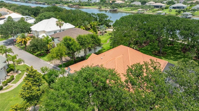 129 Front St, Palm Coast, FL 32137 - aerial perspective of suburban area with a nearby body of water