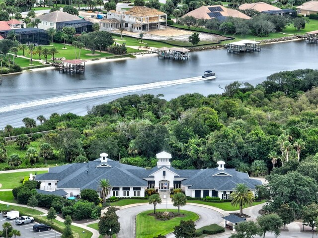 129 Front St, Palm Coast, FL 32137 - bird's eye view of a large body of water
