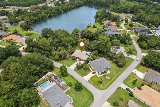 49 Ludlow Ln W, Palm Coast, FL 32137 - aerial view of property's location featuring a nearby body of water and nearby suburban area