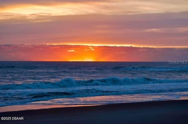 13 Sunrise Ave, Ormond Beach, FL 32176 - water view featuring nearby beach