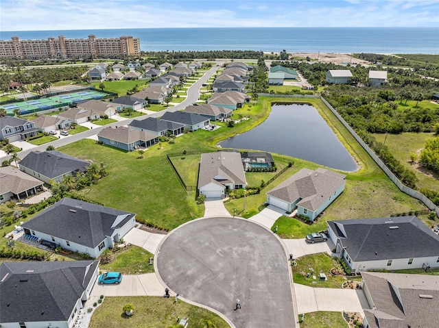 100 Las Casitas Blvd, Palm Coast, FL 32137 - aerial perspective of suburban area featuring a large body of water