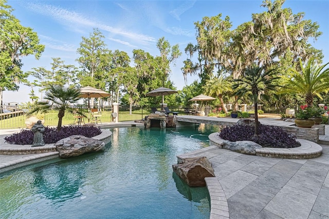 140 Monterey Bay Ln, Green Cove Springs, FL 32043 - view of pool with a patio area