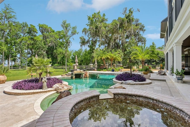 140 Monterey Bay Ln, Green Cove Springs, FL 32043 - view of swimming pool featuring a patio area