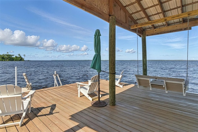 140 Monterey Bay Ln, Green Cove Springs, FL 32043 - dock area featuring a water view