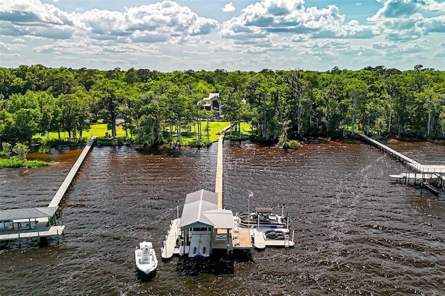 140 Monterey Bay Ln, Green Cove Springs, FL 32043 - drone / aerial view of a large body of water