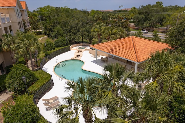 200 Bella Harbor Ct Unit 113, Palm Coast, FL 32137 - community pool with a patio