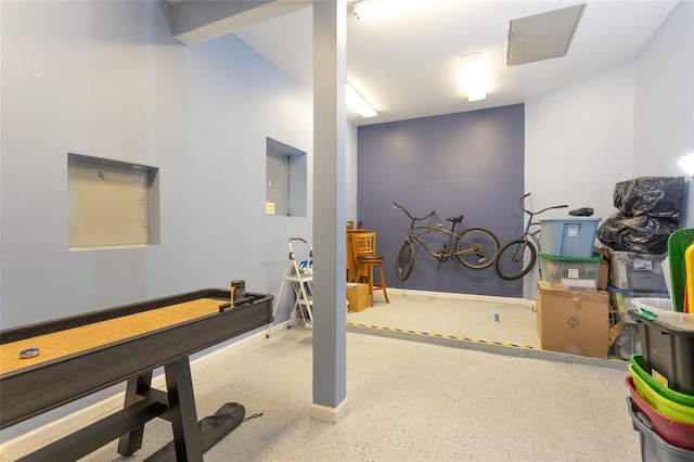 200 Bella Harbor Ct Unit 113, Palm Coast, FL 32137 - workout area with baseboards