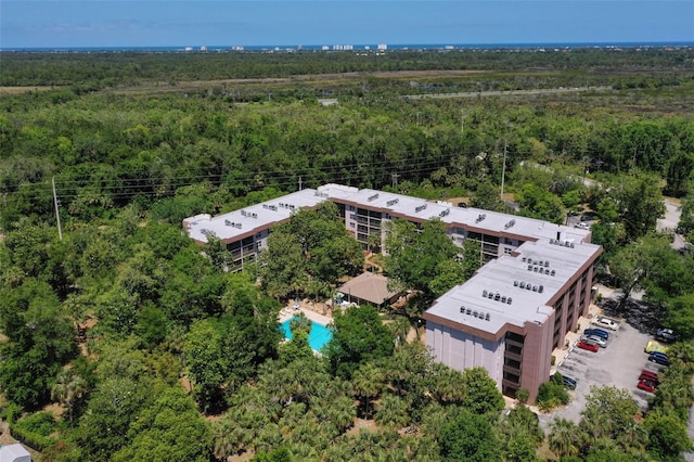 640 N Nova Rd Unit 117, Ormond Beach, FL 32174 - bird's eye view of a heavily wooded area