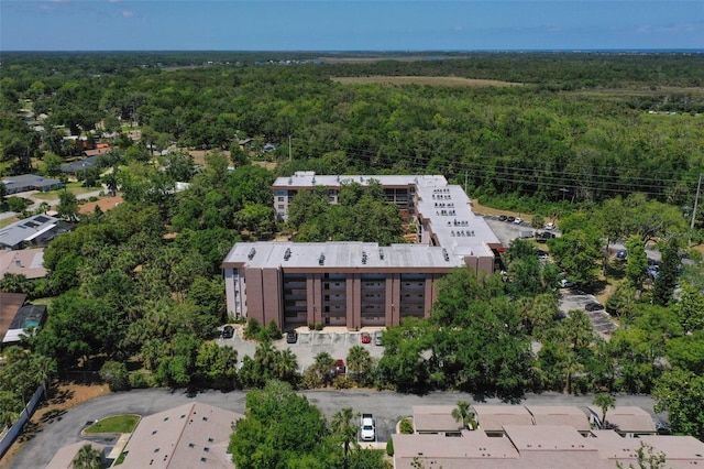 640 N Nova Rd Unit 117, Ormond Beach, FL 32174 - aerial overview of property's location with a forest