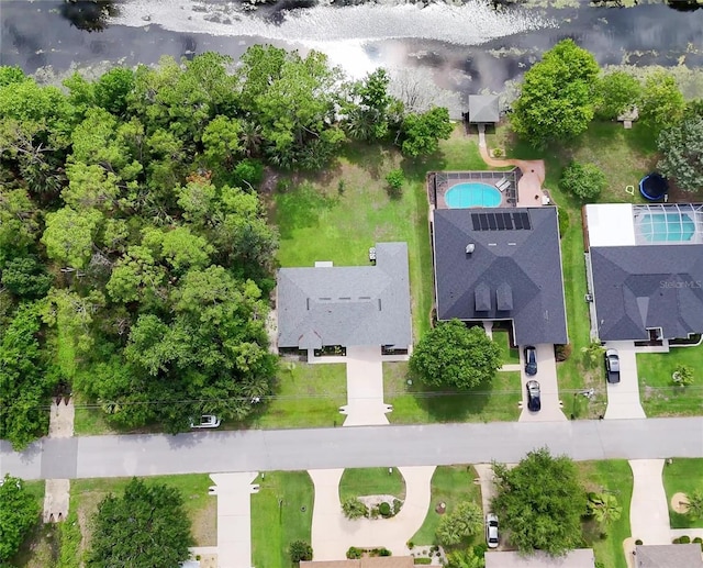 217 Birchwood Dr, Palm Coast, FL 32137 - bird's eye view of a pool