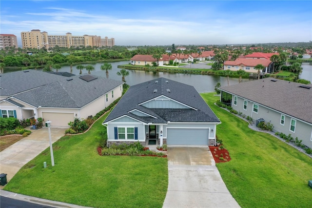 13 Las Brisas Way, Palm Coast, FL 32137 - aerial perspective of suburban area with a large body of water