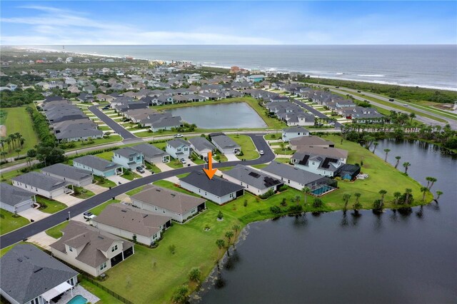 13 Las Brisas Way, Palm Coast, FL 32137 - aerial view of property's location with a nearby body of water and nearby suburban area