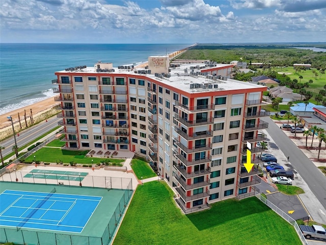 3600 S Ocean Shore Blvd Unit 222, Flagler Beach, FL 32136 - aerial view of a large body of water and apartment complex / building