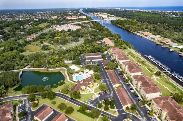 1100 Canopy Walk Ln Unit 1113, Palm Coast, FL 32137 - aerial view of property's location with a large body of water