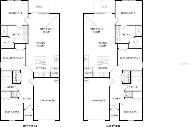 115 Wellwood Ln Unit A, Palm Coast, FL 32164 - home floor plan