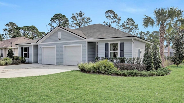 115 Wellwood Ln Unit A, Palm Coast, FL 32164 - single story home featuring a garage, a front yard, and concrete driveway