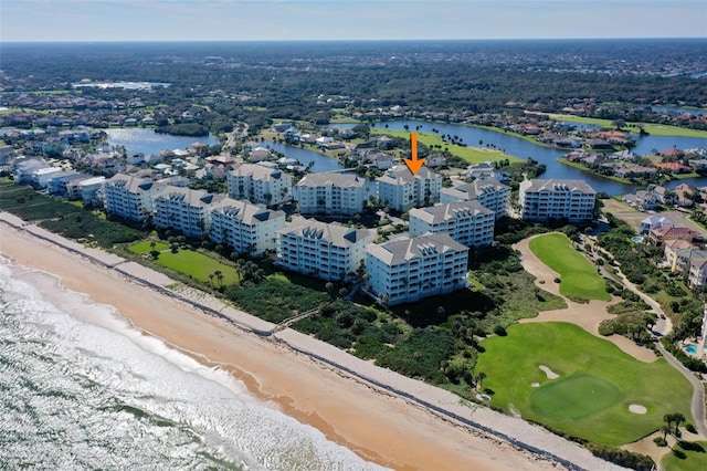 1200 Cinnamon Beach Way Unit 1133, Palm Coast, FL 32137 - drone / aerial view of apartment complex and extended coastline