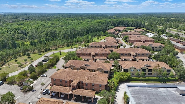 300 Via Castilla Unit 103, Saint Augustine, FL 32095 - aerial perspective of suburban area with a heavily wooded area