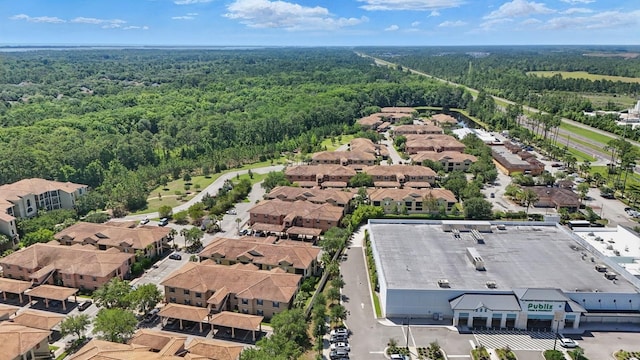 300 Via Castilla Unit 103, Saint Augustine, FL 32095 - aerial view of residential area featuring a heavily wooded area