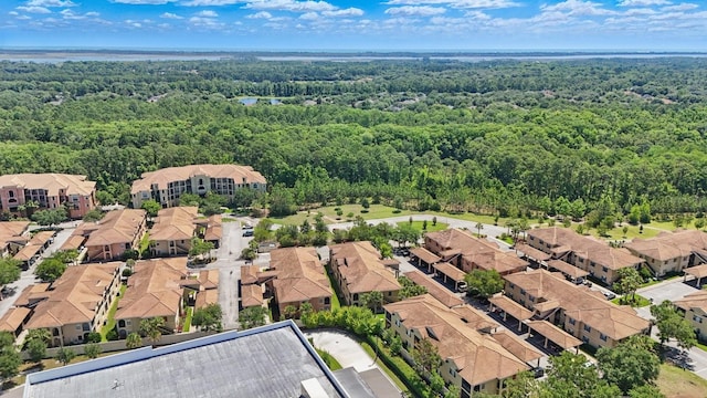 300 Via Castilla Unit 103, Saint Augustine, FL 32095 - aerial view of residential area featuring a forest