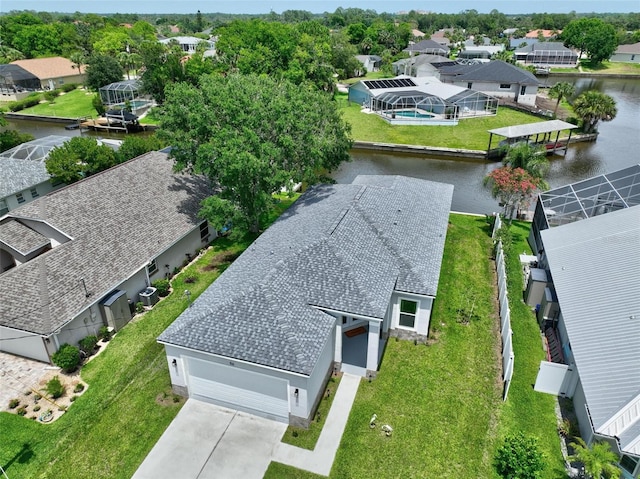 56 Columbia Ln, Palm Coast, FL 32137 - aerial view of residential area with a large body of water