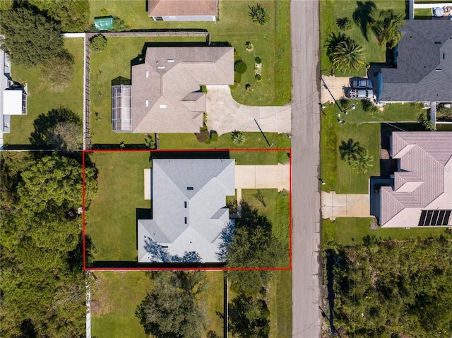 16 Flemington Ln, Palm Coast, FL 32137 - aerial view of property and surrounding area with property parcel outlined