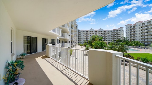 1 John Anderson Dr Unit 2180, Ormond Beach, FL 32176 - balcony with view of pool