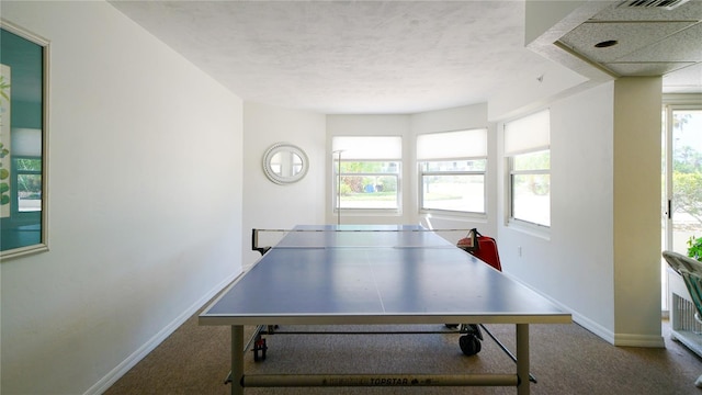 1 John Anderson Dr Unit 2180, Ormond Beach, FL 32176 - playroom with carpet floors, baseboards, and plenty of natural light