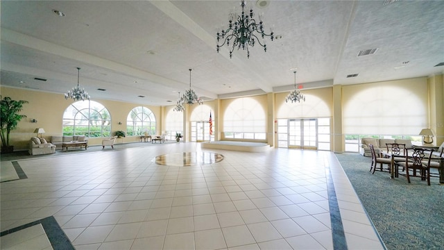 1 John Anderson Dr Unit 2180, Ormond Beach, FL 32176 - lobby with a textured ceiling