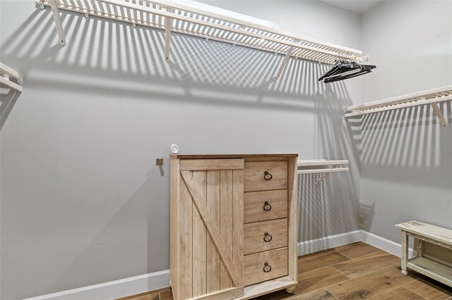 514 Wingspan Dr, Ormond Beach, FL 32174 - walk in closet with wood finished floors