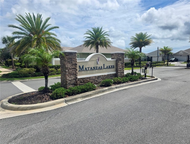 11 Tideway Trl, Palm Coast, FL 32137 - community sign featuring a gate