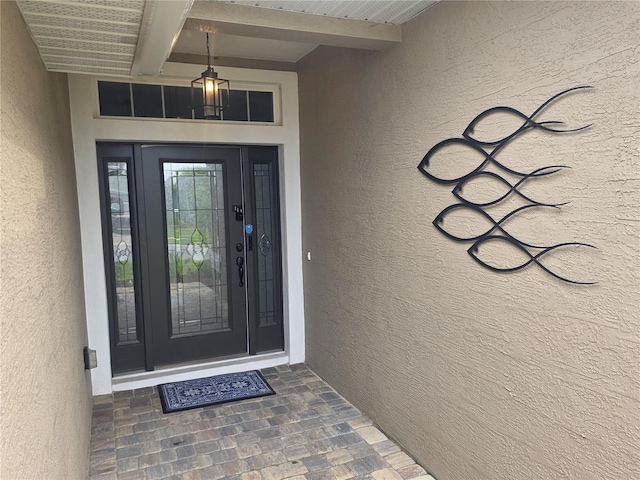 11 Tideway Trl, Palm Coast, FL 32137 - entrance to property featuring stucco siding