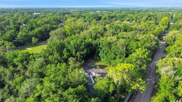 443 Polk Ave, Orange Park, FL 32065 - aerial view of property and surrounding area featuring a forest