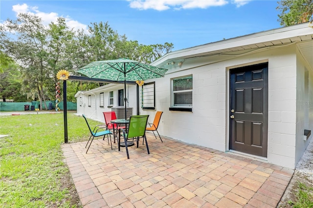 443 Polk Ave, Orange Park, FL 32065 - view of patio / terrace with outdoor dining area
