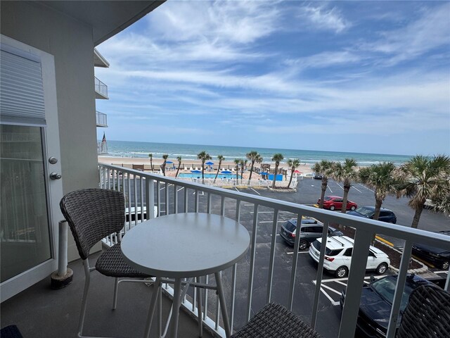 1233 S Atlantic Ave Unit 3070, Daytona Beach, FL 32118 - balcony featuring a water view