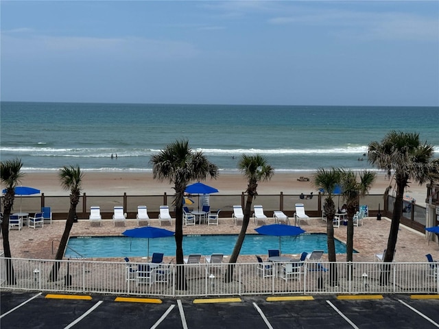 1233 S Atlantic Ave Unit 3070, Daytona Beach, FL 32118 - water view featuring local beach