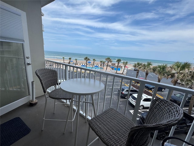 1233 S Atlantic Ave Unit 3070, Daytona Beach, FL 32118 - balcony with view of water and beach