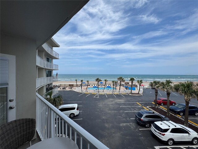 1233 S Atlantic Ave Unit 3070, Daytona Beach, FL 32118 - water view featuring nearby beach
