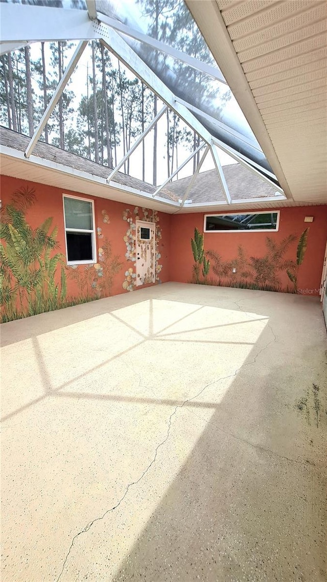 17 Emmons Ln, Palm Coast, FL 32164 - view of patio / terrace featuring a lanai